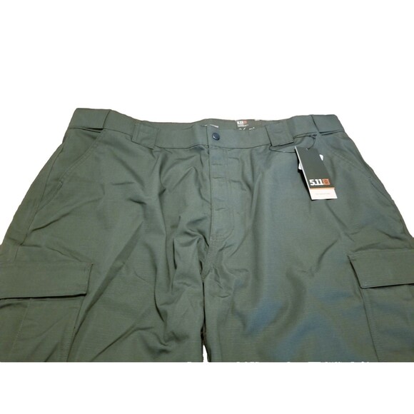 5.11 Ripstop TDU Pants Men's Size 3XL Long Green Tactical Cargo New NWT (45×35) - Picture 2 of 6